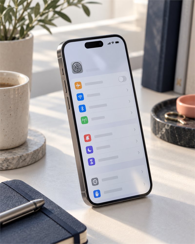 加速苹果设备网络设置中的iPhone